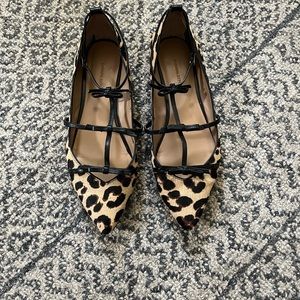 Banana Republic Animal Print Flats - Size 8
